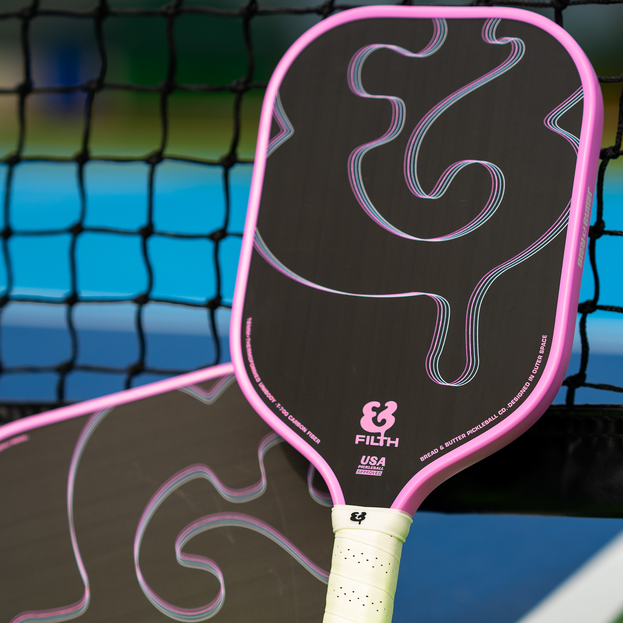 The Filth 16mm Pickleball Paddle - Pink – Bread & Butter
