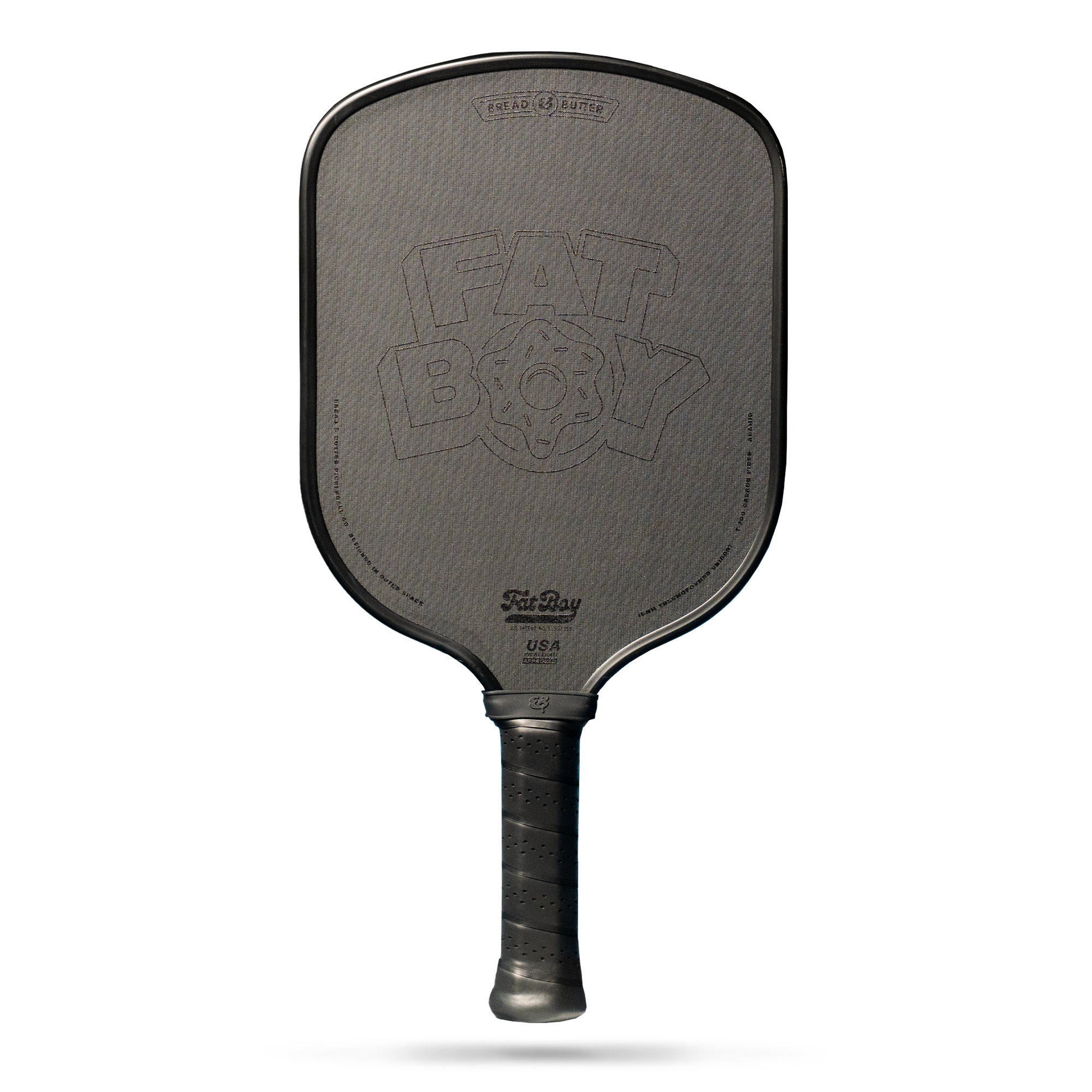 The Fat Boy 16mm Pickleball Paddle - Black Out Edition – Bread The Fat Boy 16mm Pickleball Paddle - Black Out Edition – Bread