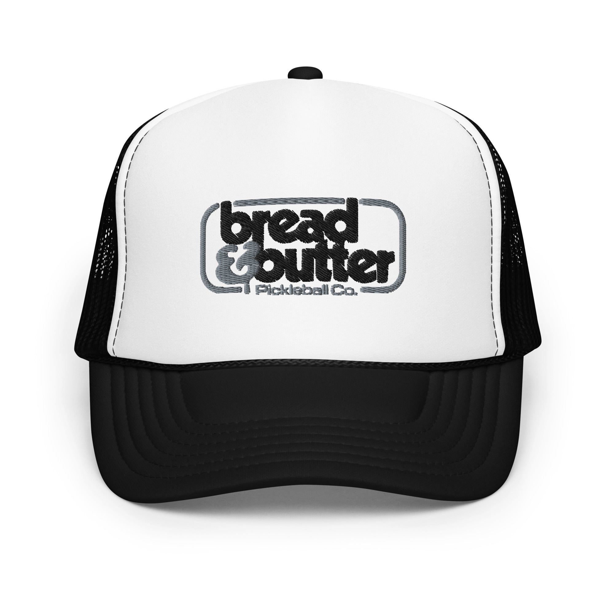 Ace Foam Trucker Hat B/W Company Butter Pickleball & – Bread